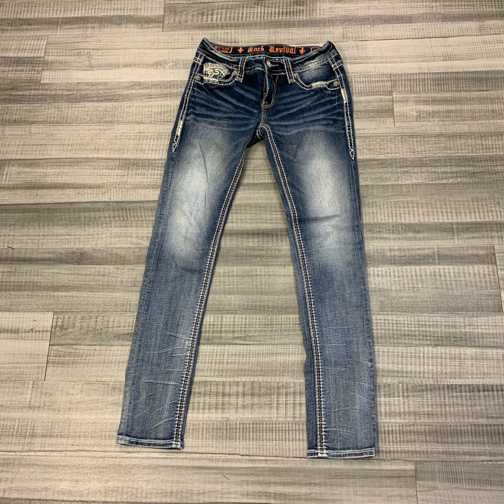 ROCK REVIVAL SKINNY JEANS